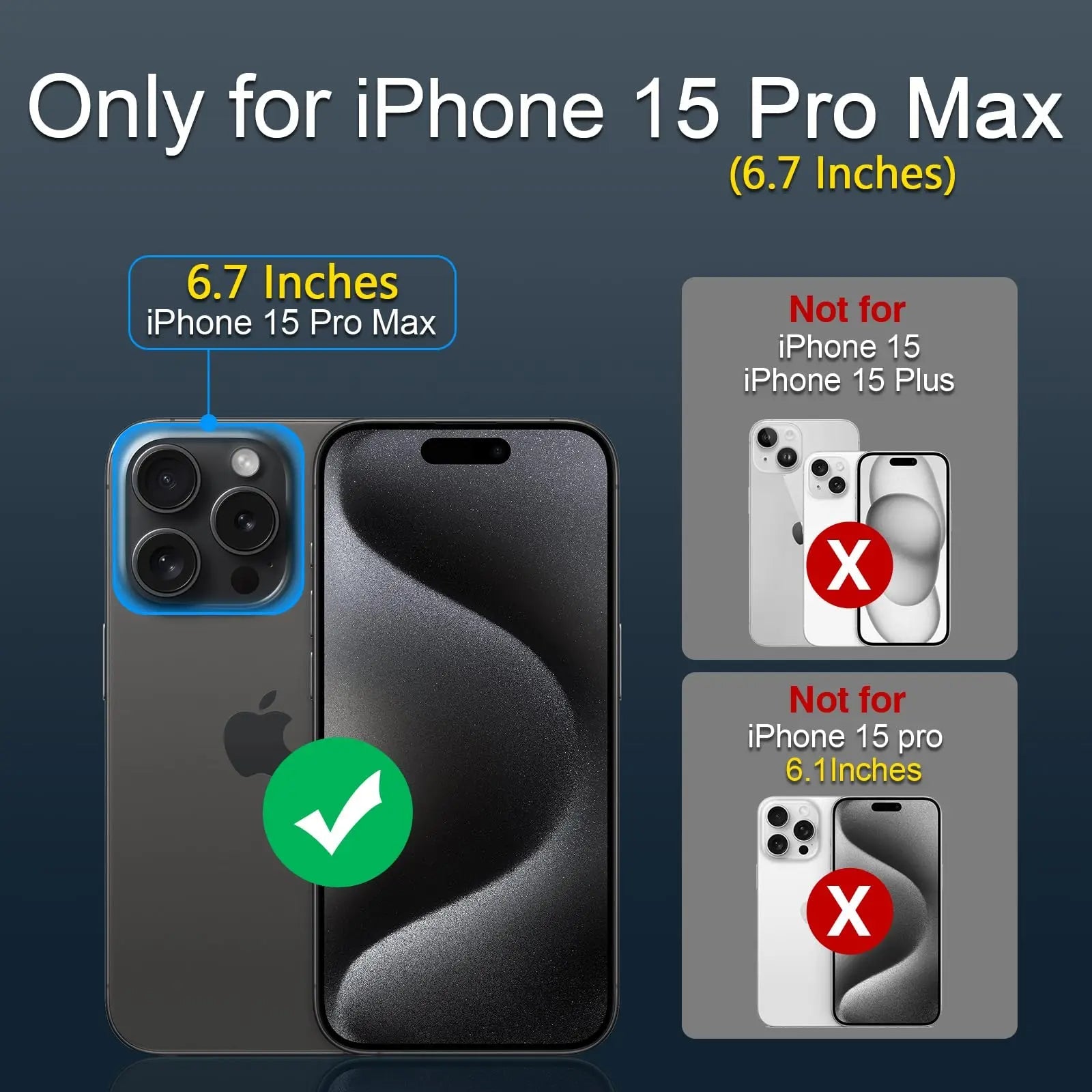 Sleek and Protective: Magnetic Case for iPhone 15 Pro Max, iPhone 15 Pro, iPhone 15, and iPhone 14 Pro